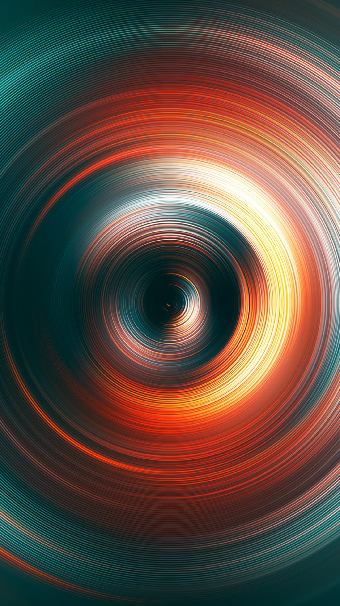 Circles Rings Colorful Hypnosis x