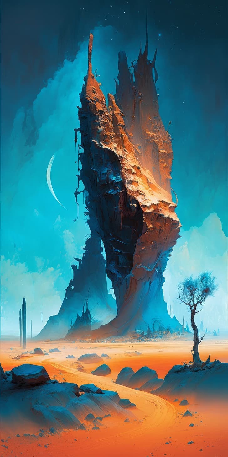 Ai Art Painting Vertical Portrait Display Surreal Hd Wallpaper Preview - free HD phone wallpaper for iPhone and Android, 1284x2778