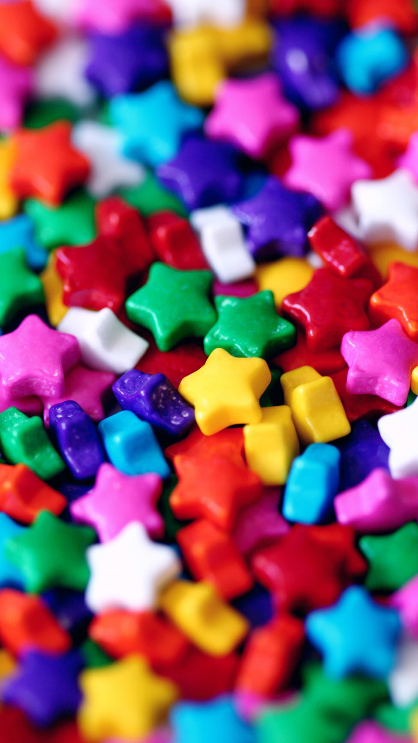 Candies Multicolor Star Shape Colorful Rainbow Colors Sweet x