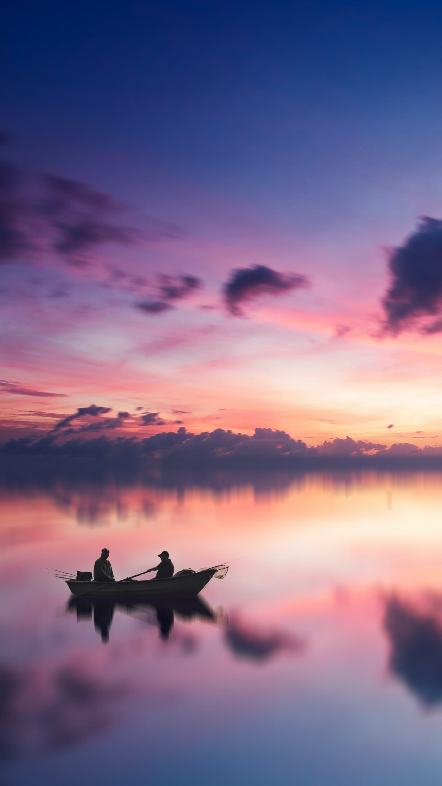 Golden Hour Sunset River Aesthetic Boating Dusk Reflection x