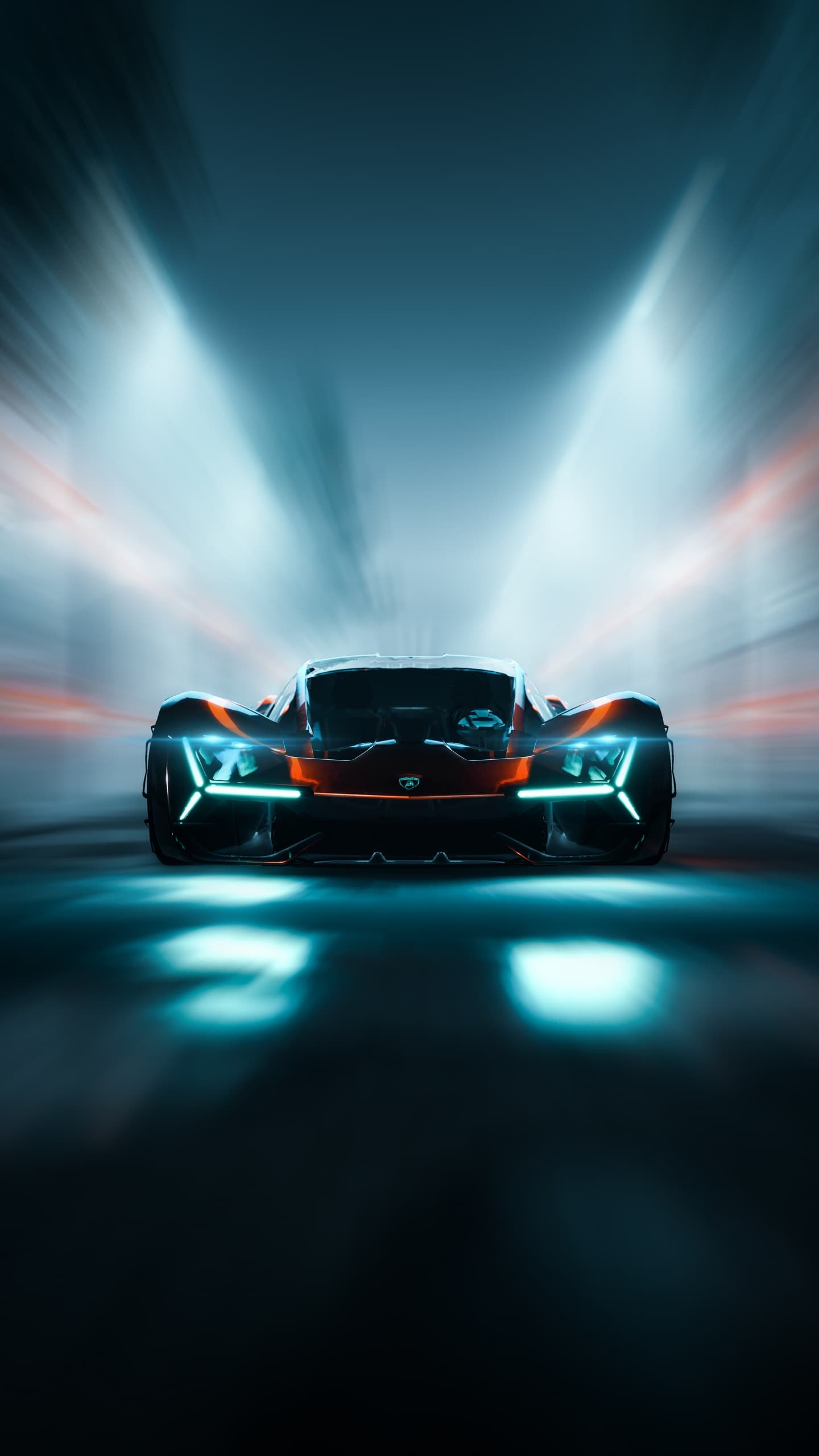 Lamborghini Terzo Millennio Supercars Digital Composition x