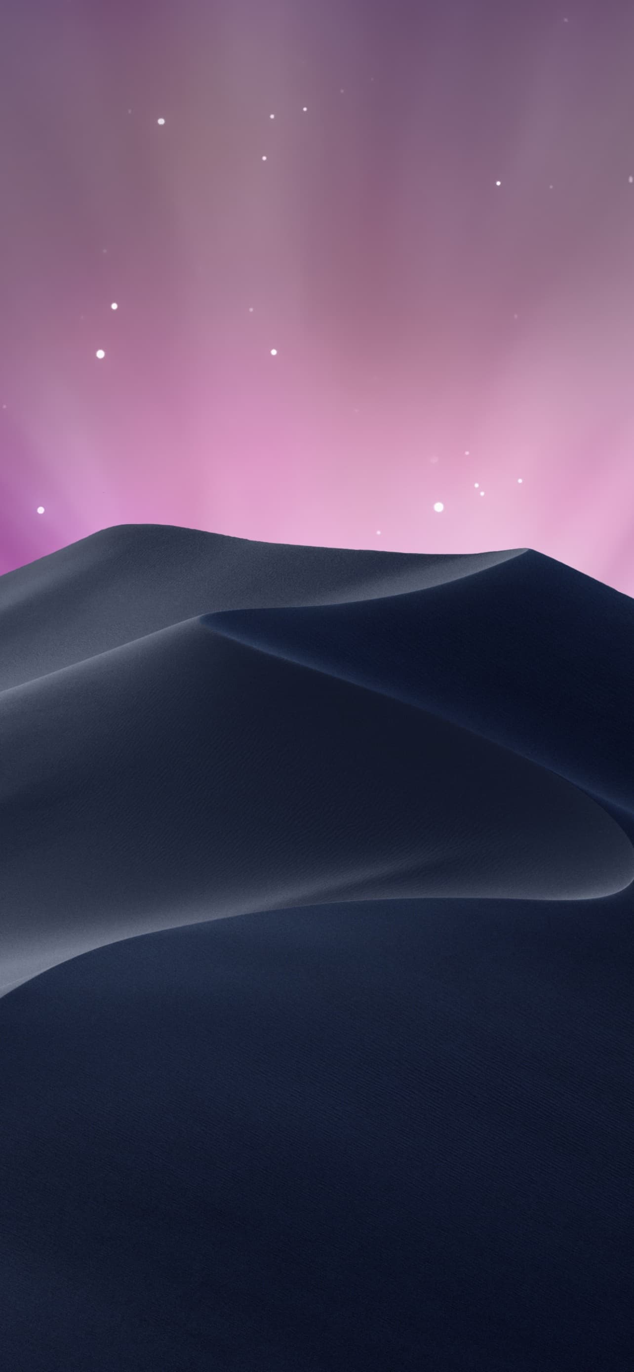 Macos Mojave Os X Leopard Aurora Sky Desert Stock Aesthetic x