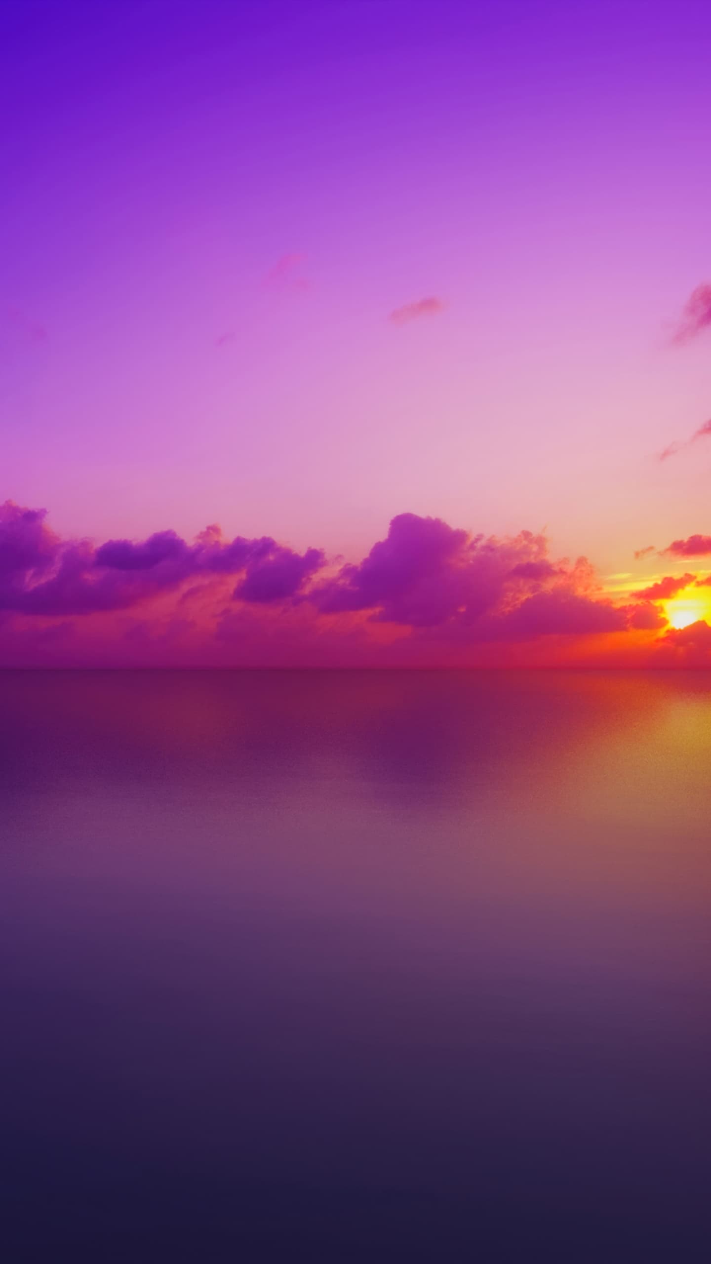 Maldives Sunset Lone Tree Purple Sky Clouds Sun Dusk Vivid x - free HD phone wallpaper for iPhone and Android, 1284x2778