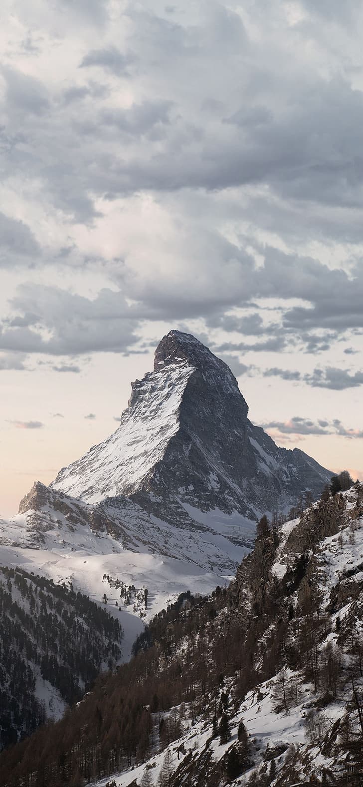 Portrait Display Vertical Nature Landscape Mountains Hd Wallpaper Preview