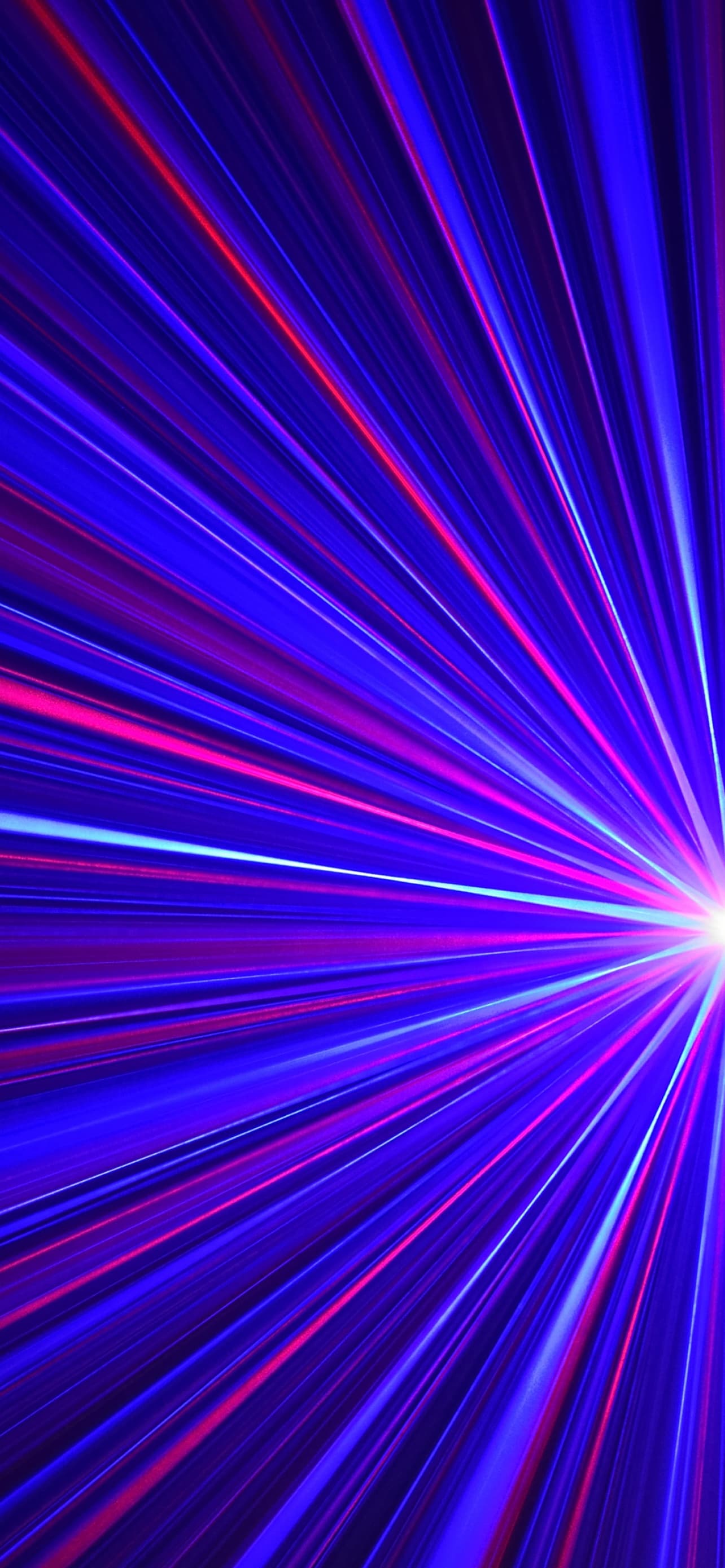 Spinning Laser Pattern Blue Rays Vibrant Glowing Lines x