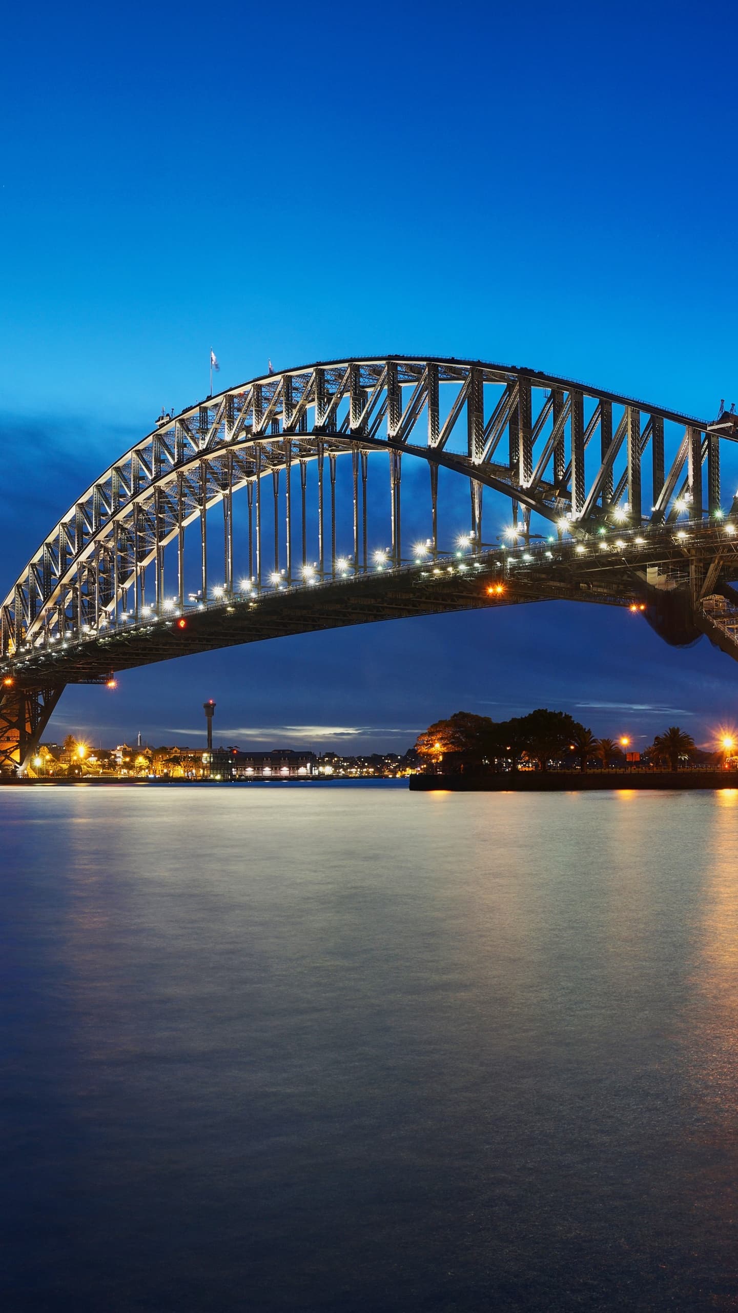 Sydney Harbour Bridge Opera House Australia Cityscape Night x - free HD phone wallpaper for iPhone and Android, 1284x2778
